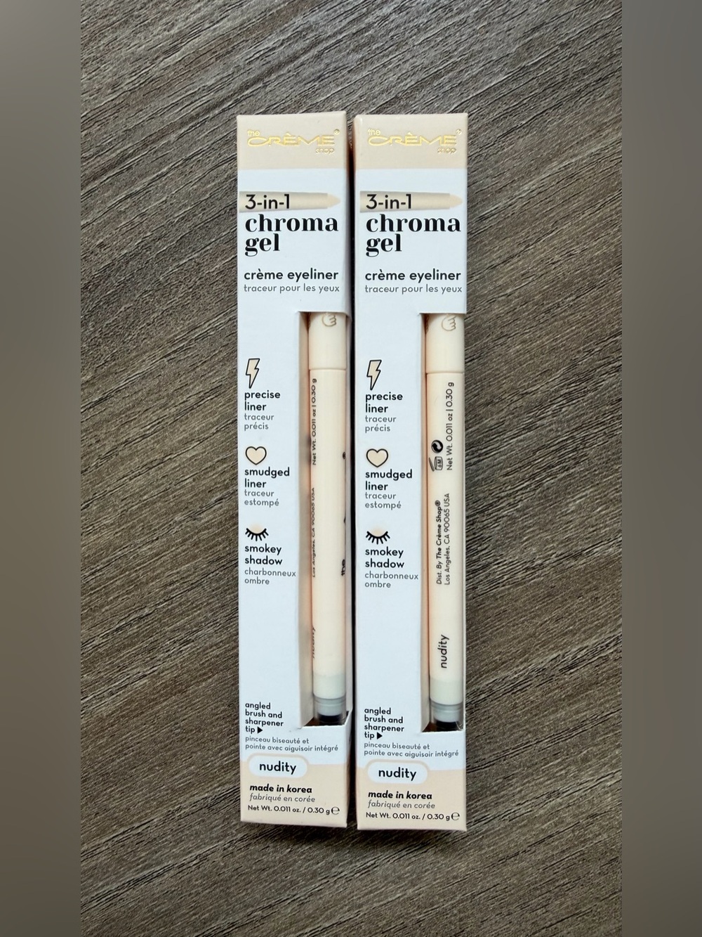 The‎ Crème Shop 3-in-1 Chroma Gel Eyeliner - Nudity (Cream/Nude)